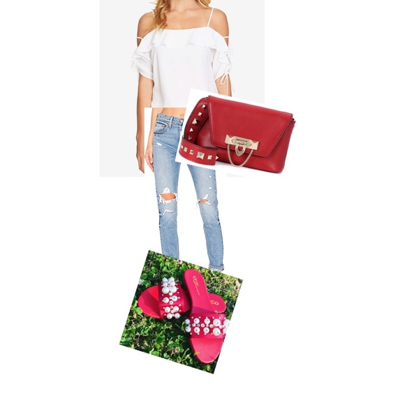 🟢🔴⚪️Pearl Slide Shoes! 🟢🔴⚪️ - Picture 5 of 8